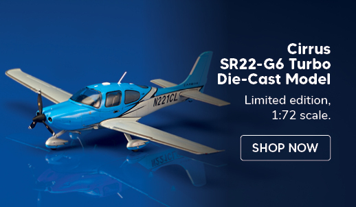 Limited Edition Cirrus SR22-G6 Turbo Die-Cast Model