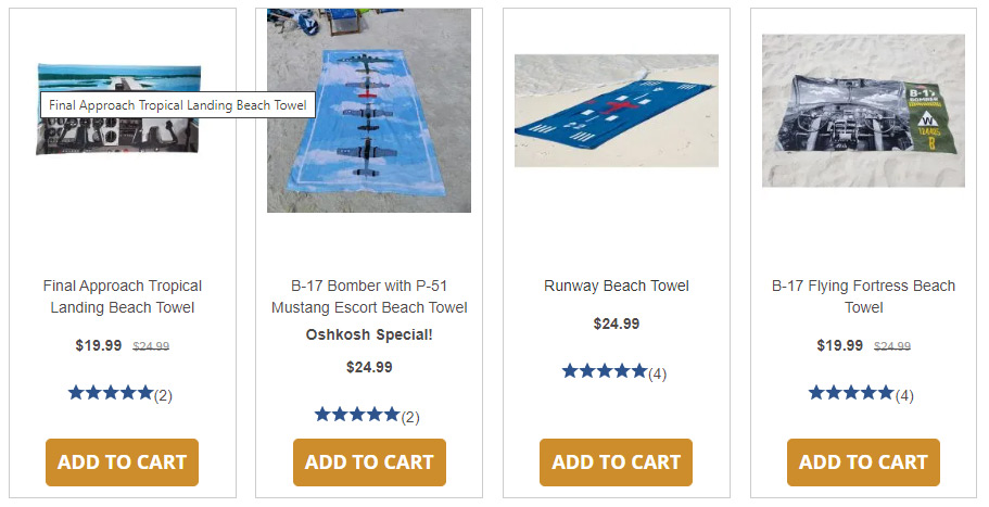 category page wright brothers collection beach towels