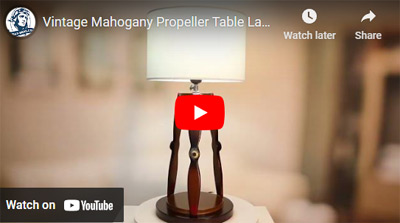 Propeller Lamp Youtube Video